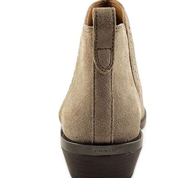 Coach Carter Tan Ankle Bootie-NEW - Picture 5 of 5